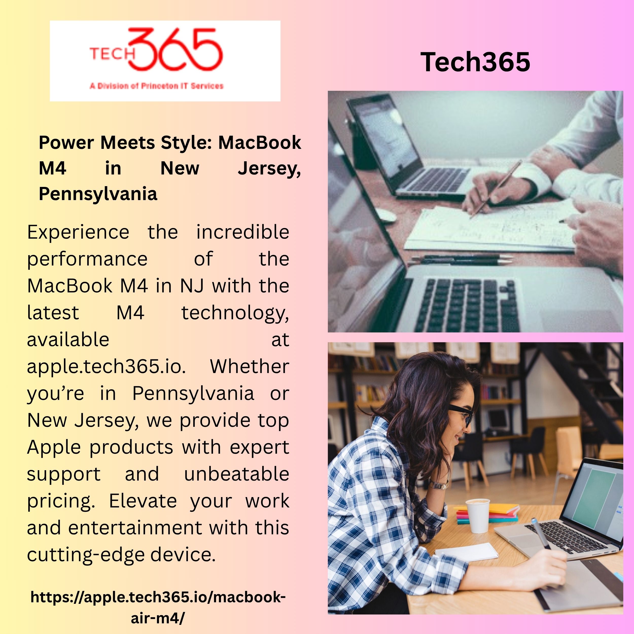 Power Meets Style MacBook M4 in New Jersey Pennsylvania