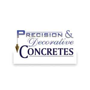 Precision and Decorative Concretes Logo