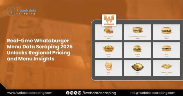 Leverage Real-time Whataburger Menu Data Scraping 2025