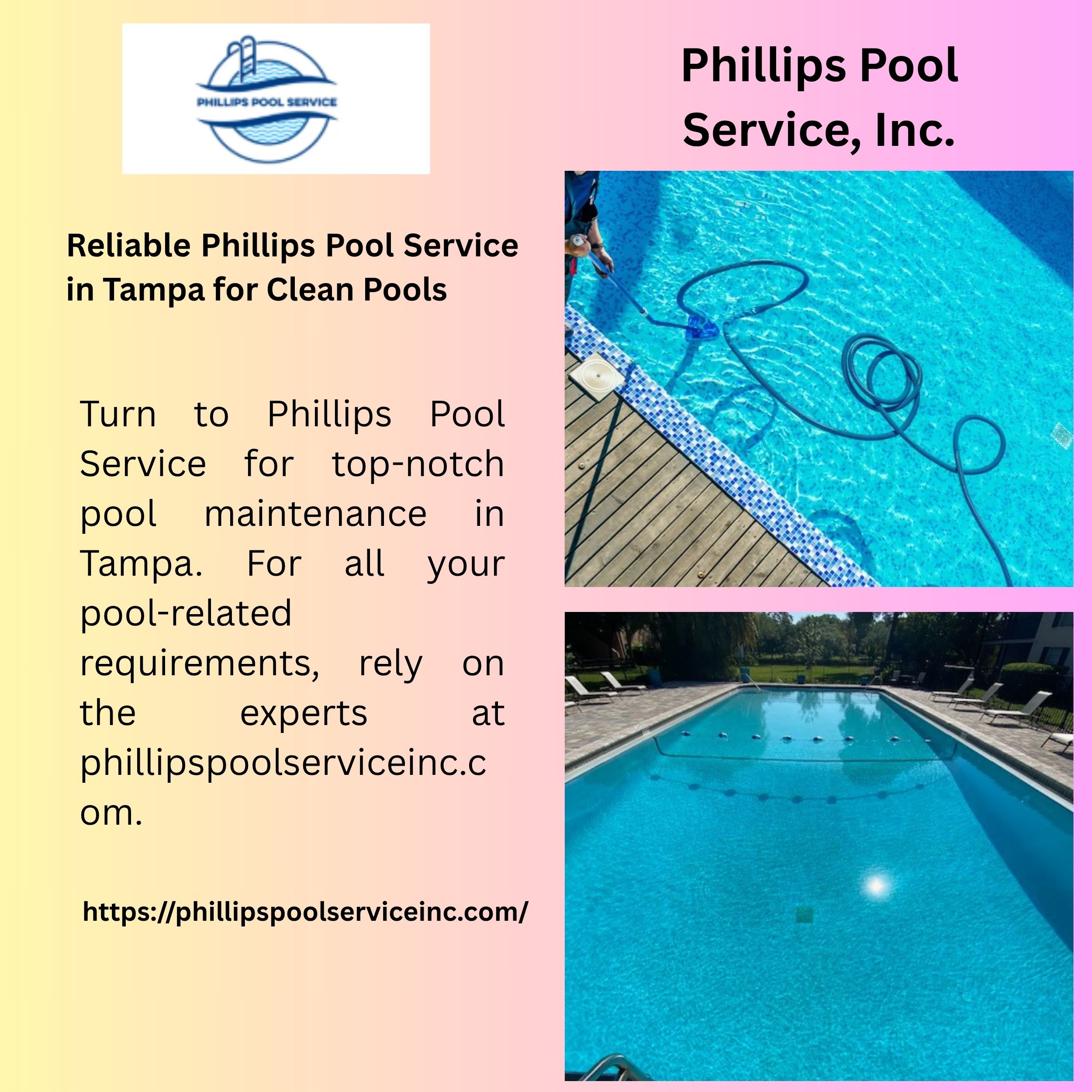 Reliable Phillips Pool Service in Tampa for Clean Pools 1 Reliable Phillips Pool Service in Tampa for Clean Pools