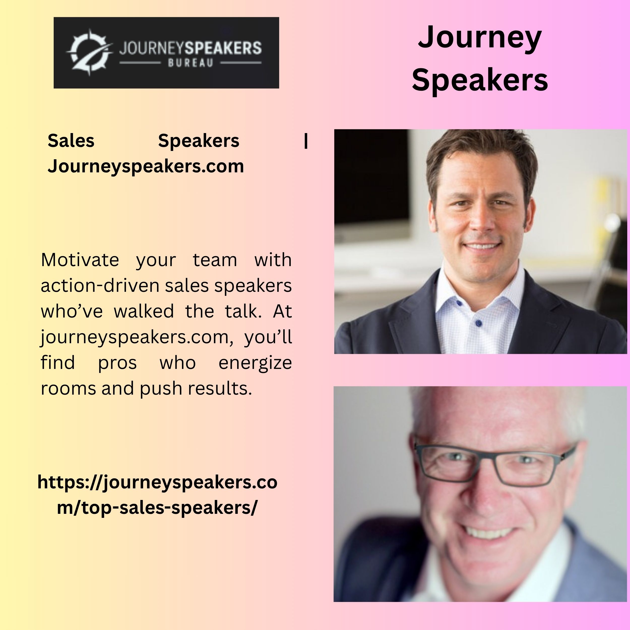 Sales Speakers Journeyspeakers.com