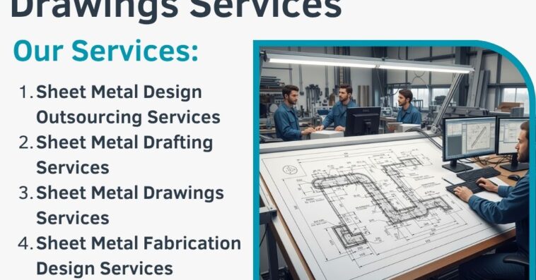 Sheet Metal Shop Drawings Services 17 July 25