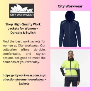 Shop High Quality Work Jackets for Women – Durable Stylish