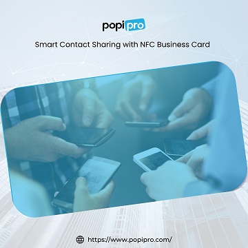 Smart Contact Sharing with NFC Business Card Popipro