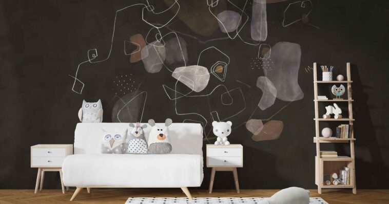 Stylish Abstract Wallpaper Mural C261