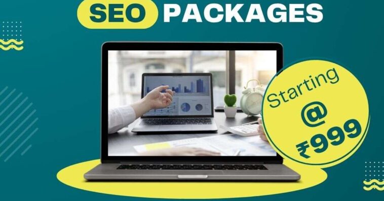Teal and Yellow Modern SEO Services Instagram Post 1