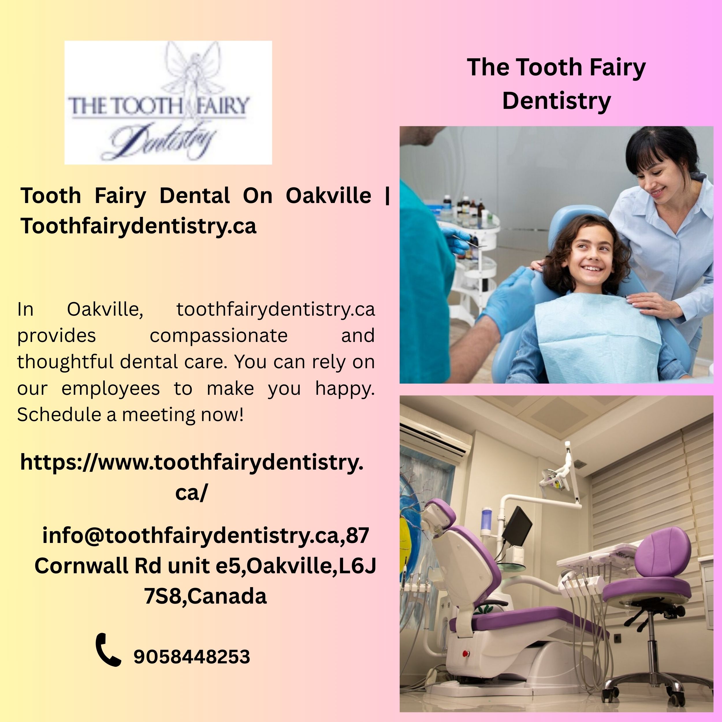Oakville Dental Clinic | Toothfairydentistry.ca 1 Tooth Fairy Dental On Oakville Toothfairydentistry.ca