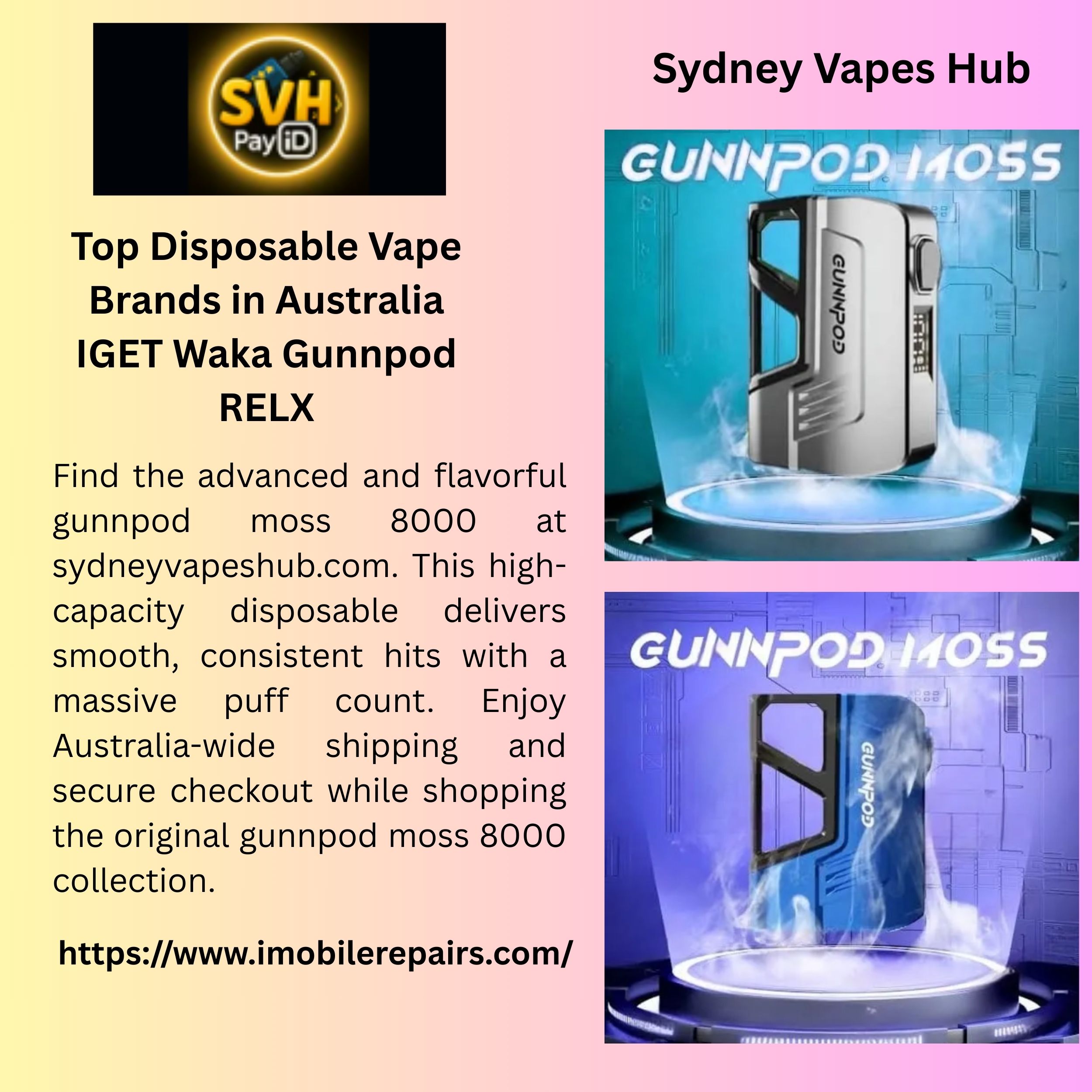 Top Disposable Vape Brands in Australia IGET Waka Gunnpod RELX 1 Top Disposable Vape Brands in Australia IGET Waka Gunnpod RELX