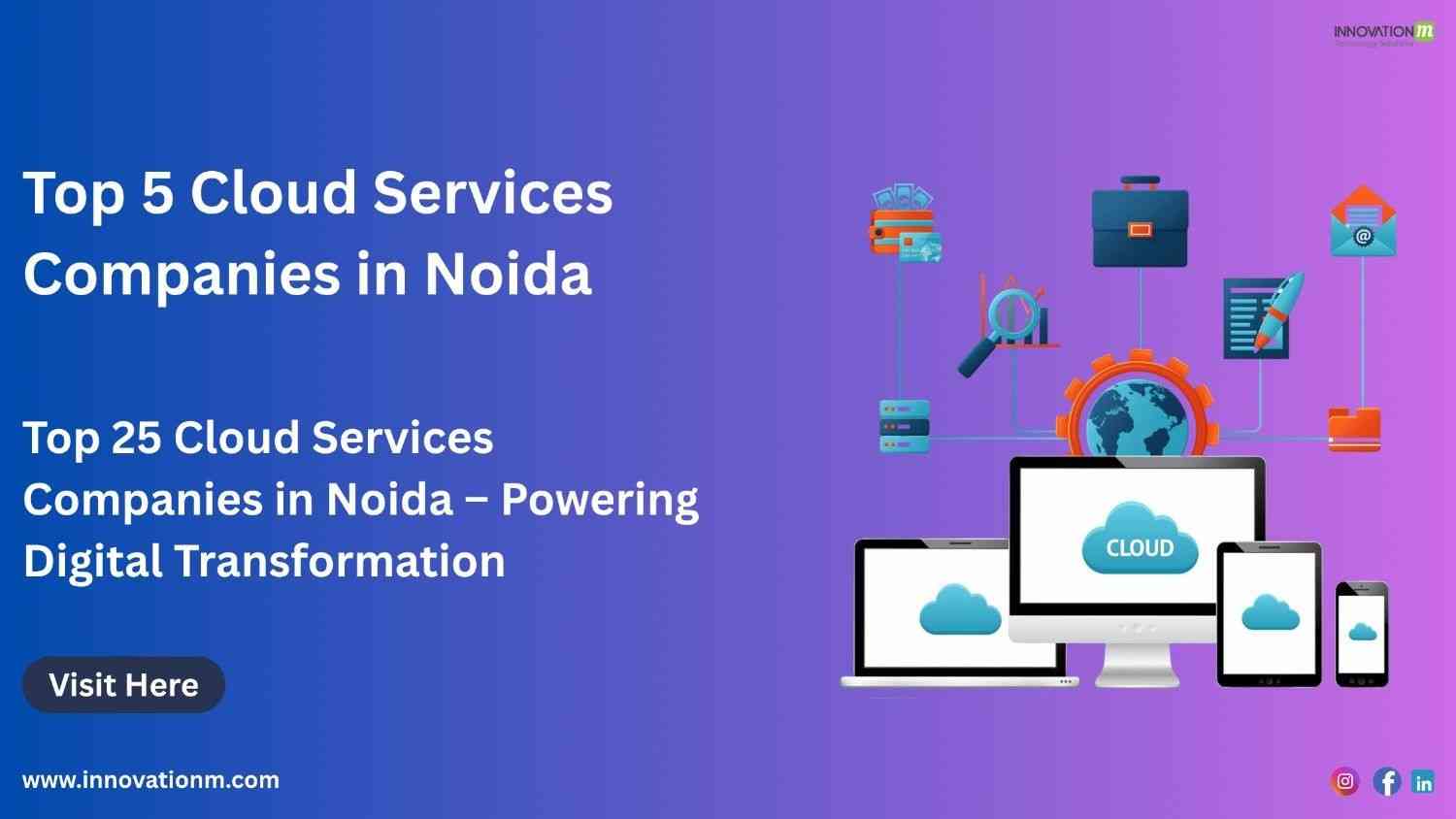 Top 5 Cloud Services Companies in Noida