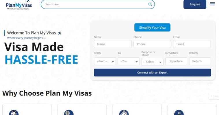 Tourist Visa Assistance US Visa Appointment Services in Delhi by Plan My Visa