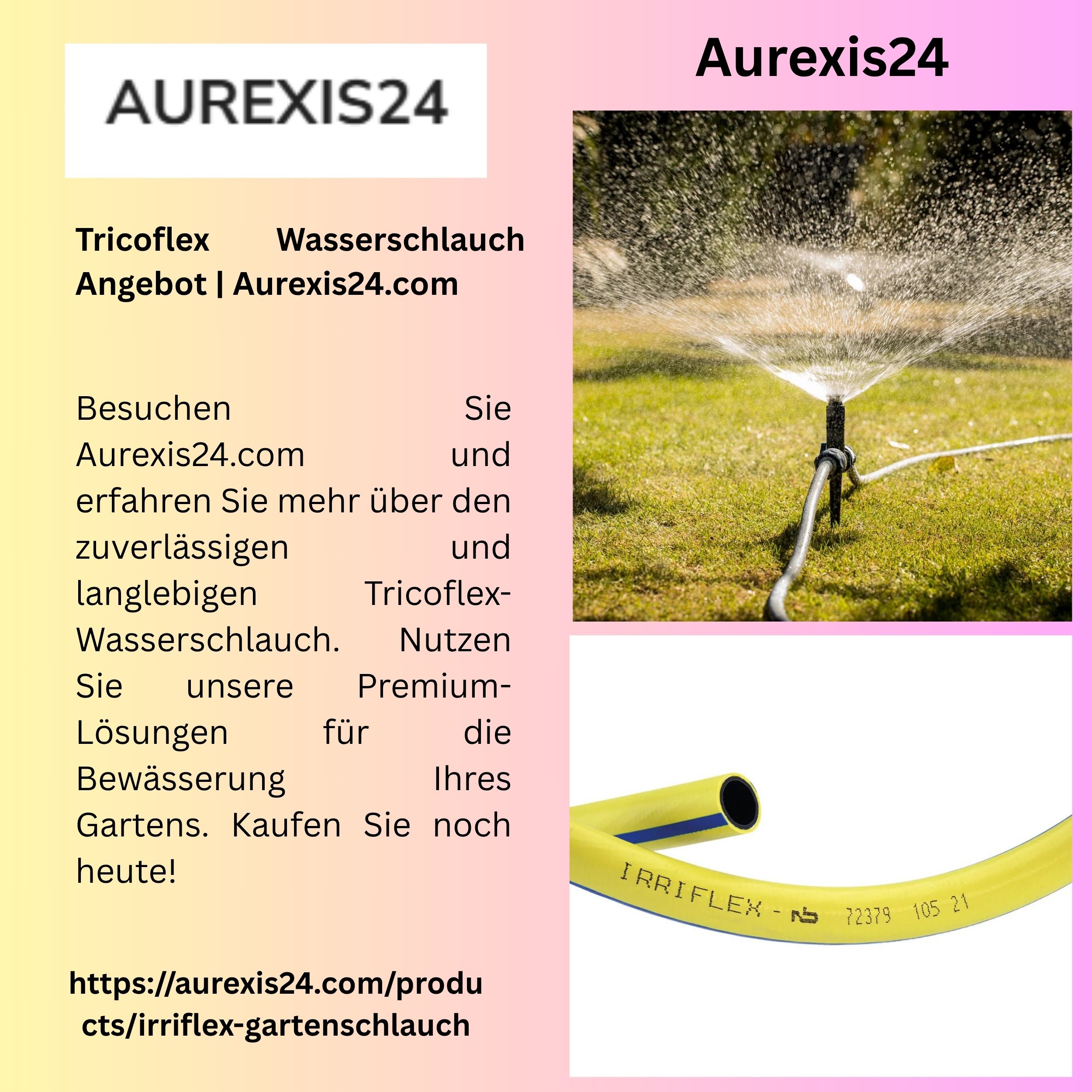 Tricoflex Wasserschlauch Angebot | Aurexis24.com 1 Tricoflex Wasserschlauch Angebot