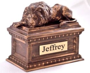 Urn with a Lion