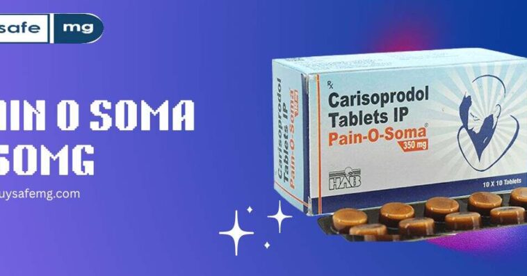 Pain O Soma 350mg for skeletal muscle pain relief