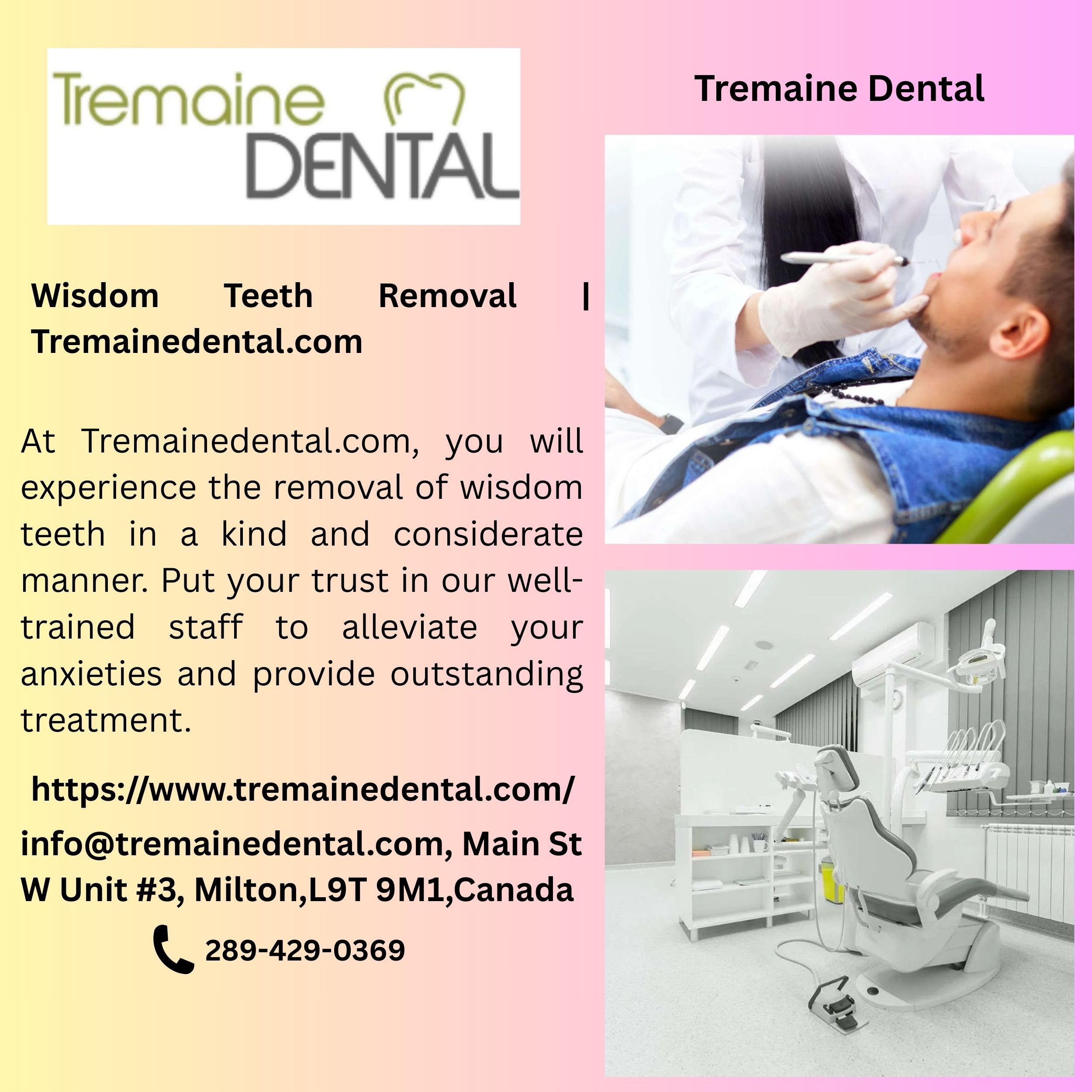 Wisdom Teeth Removal | Tremainedental.com 1 Wisdom Teeth Removal Tremainedental.com