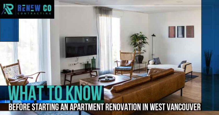 apartment renovation West Vancouver 1