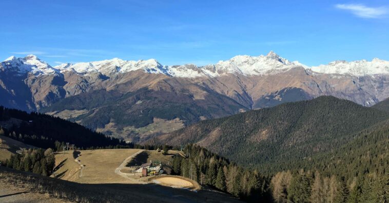 beautiful high angle shot mountainous scenery clear sky 2 1