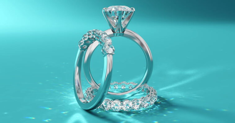 Coloured gemstone jewllery