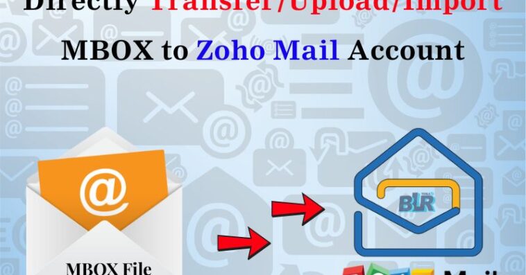 convert mbox to zoho mail