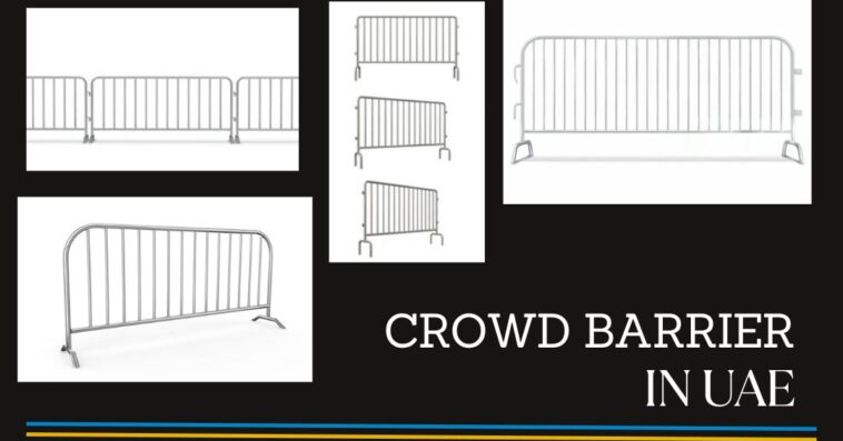 crowd barrier in uae
