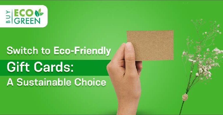 eco friendly gift cards