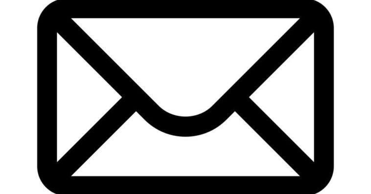 email icon for your website mobile presentation and logo design free vector