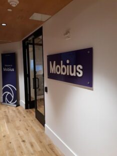lobby acrylic signage