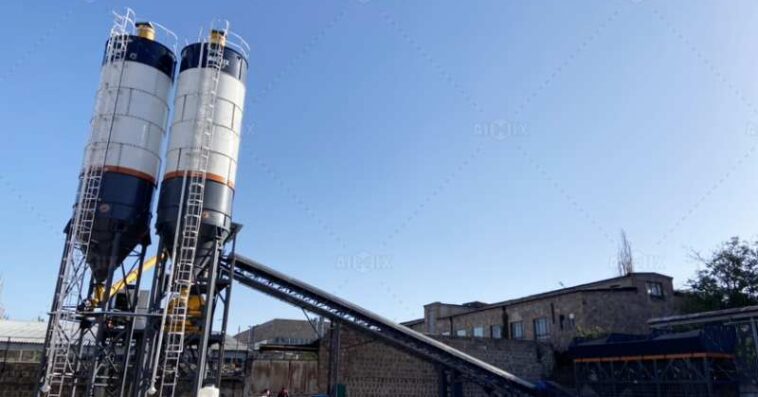 prices of concrete batching plants