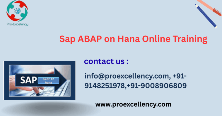 sap abap hana online trainning banner