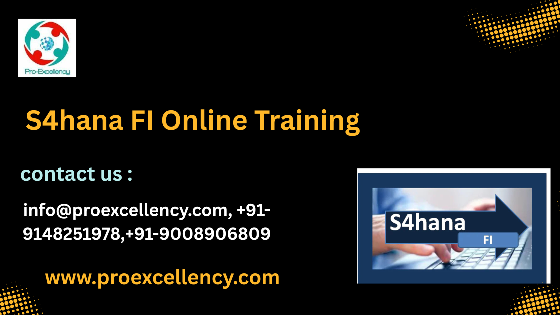 sap fi online Training banner