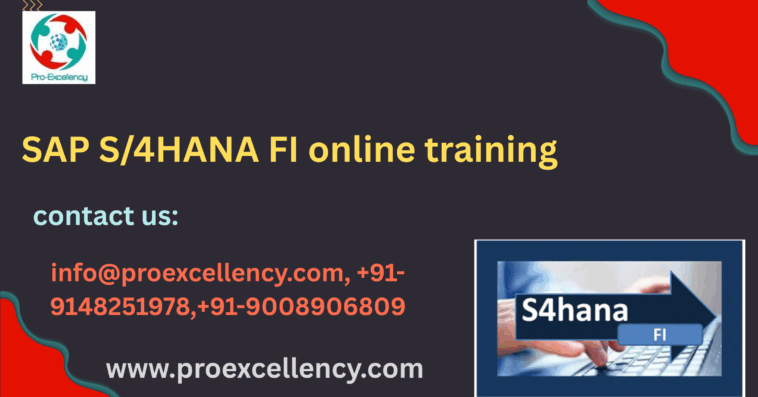 sap s4 hana fi online training banner
