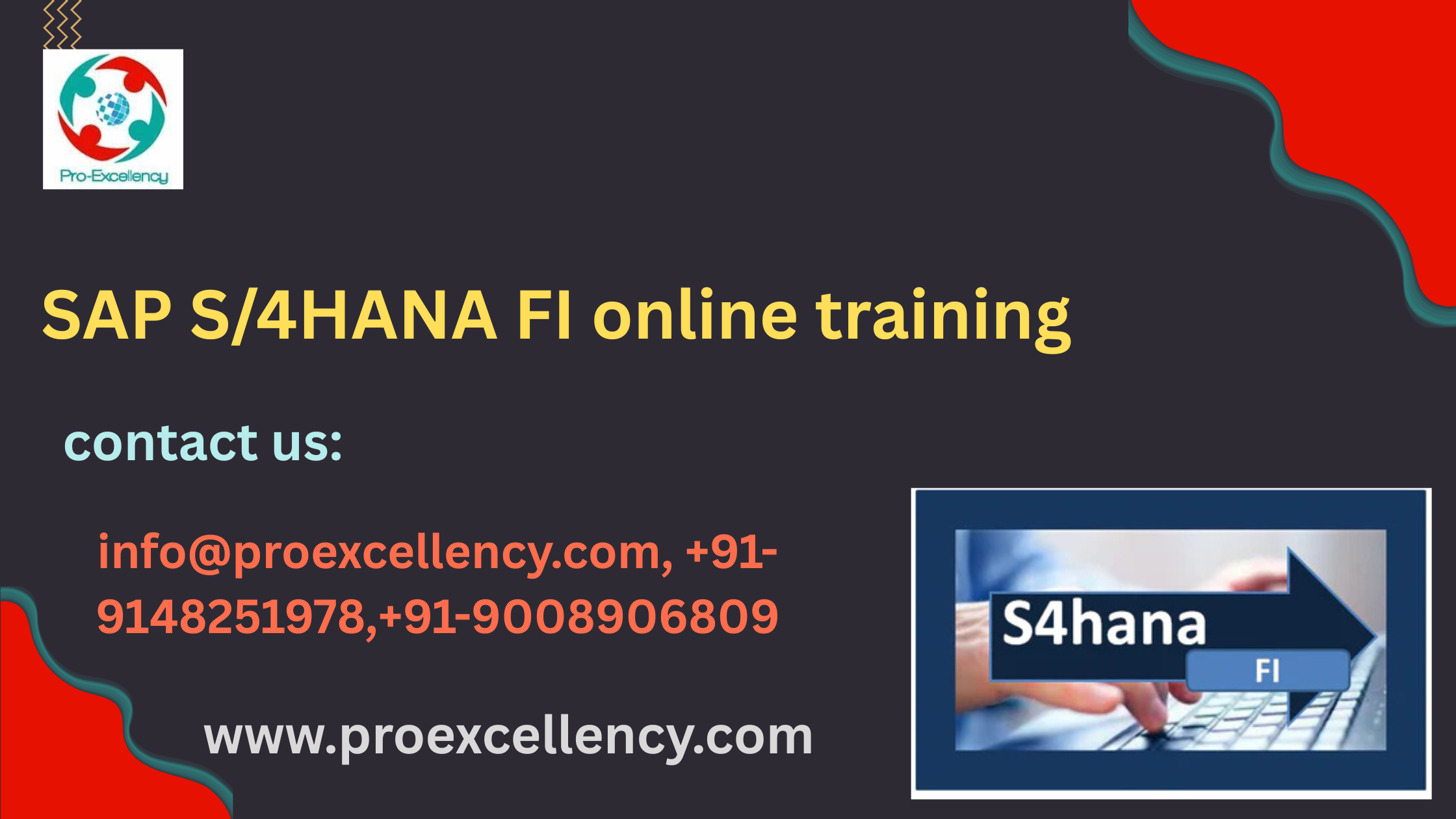 sap s4 hana fi online training banner