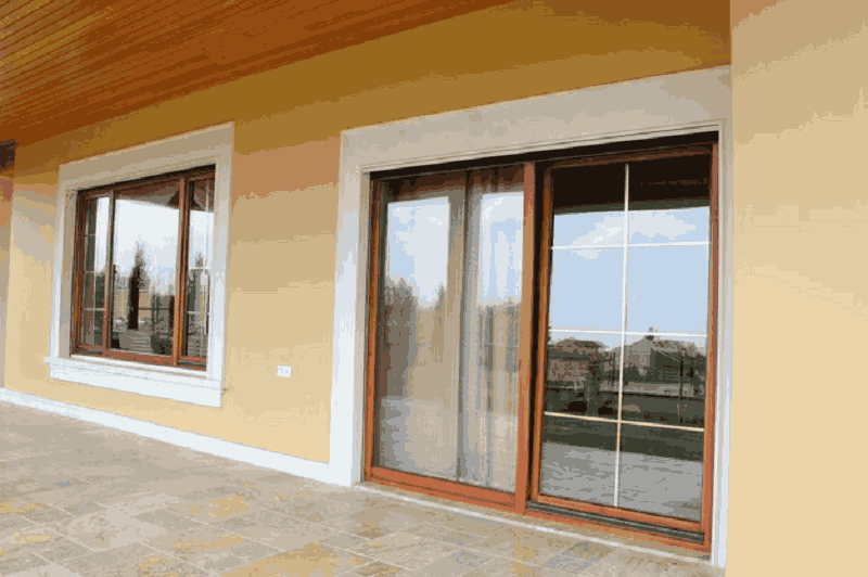 Wood-Look Finishes – Natural Elegance with uPVC Window