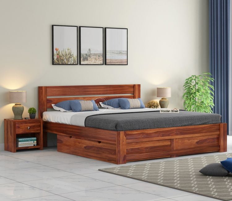 Solid Wood King Size Bed for Lasting Strength 1 1 750x650 6