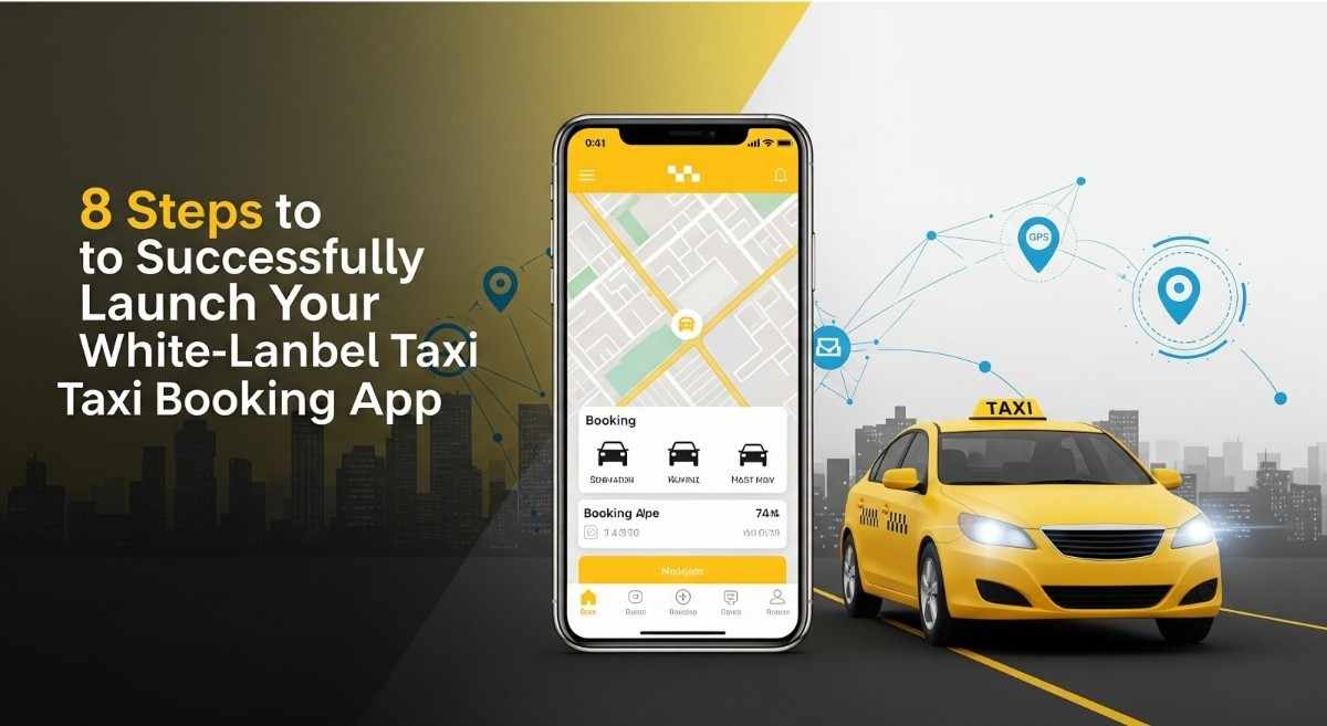 Successfully Launch Your White-Label Taxi Booking App 1 White-Label Taxi Booking App