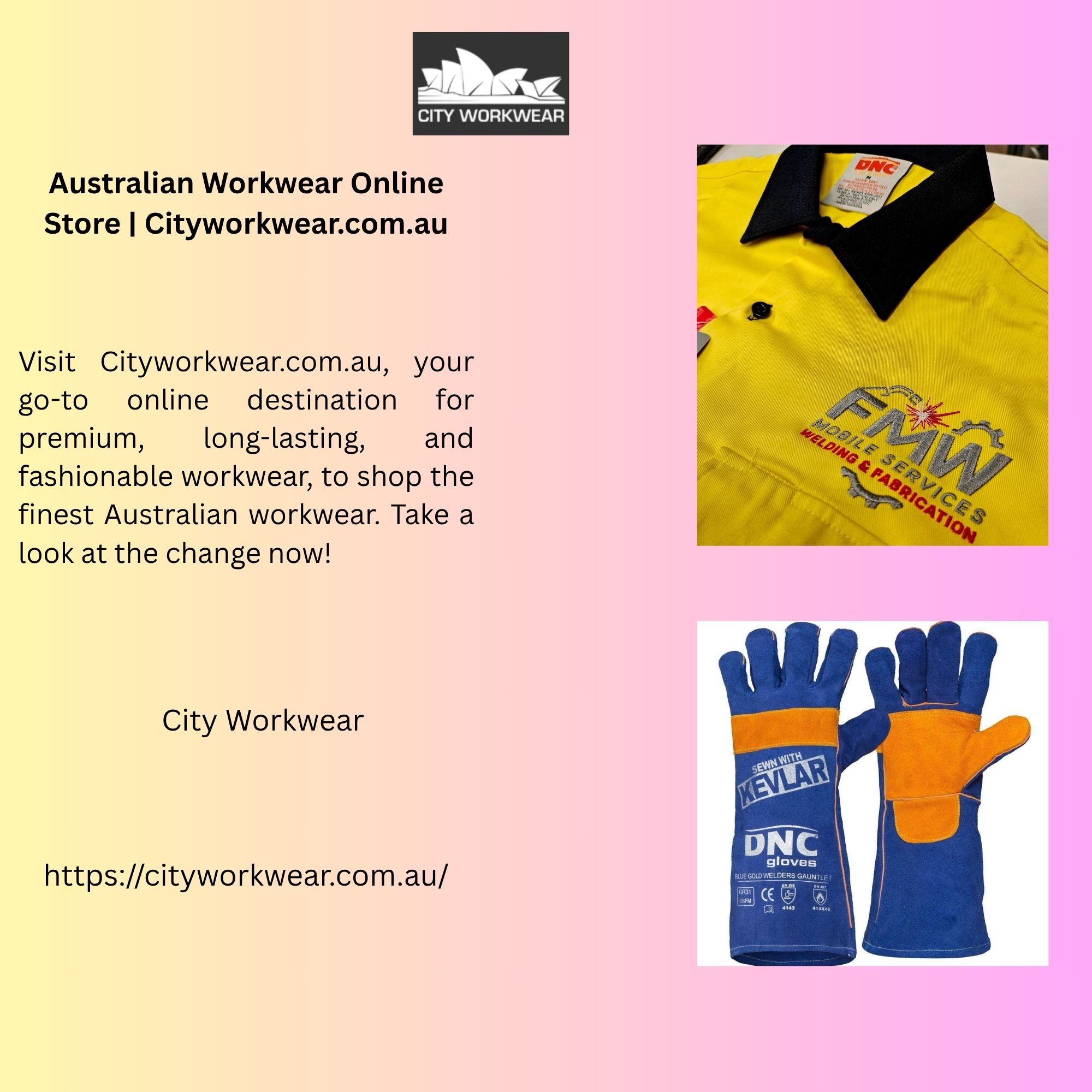 Australian Workwear Online Store Cityworkwear.com .au