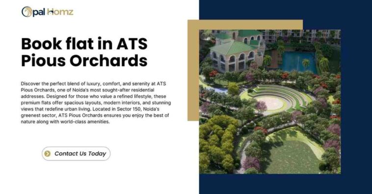 Book flat in ats pious orchards
