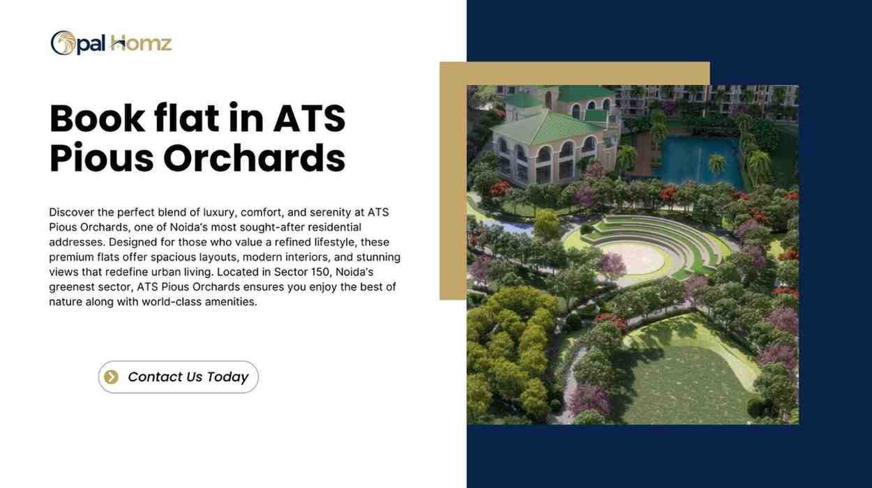 Book flat in ats pious orchards