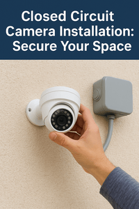Closed Circuit Camera Installation: Secure Your Space