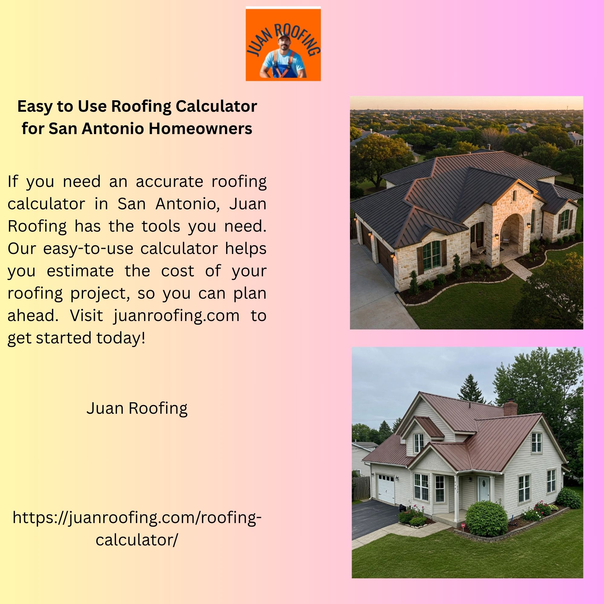 Easy to Use Roofing Calculator for San Antonio Homeowners 1 Easy to Use Roofing Calculator for San Antonio Homeowners