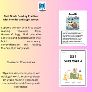 First Grade Reading Practice with Phonics and Sight Words