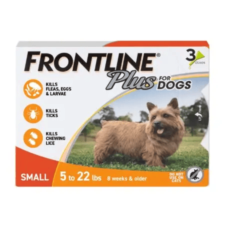 Frontline Plus Flea & Tick Spot-On for Dogs 1 Frontline Plus for Dogs