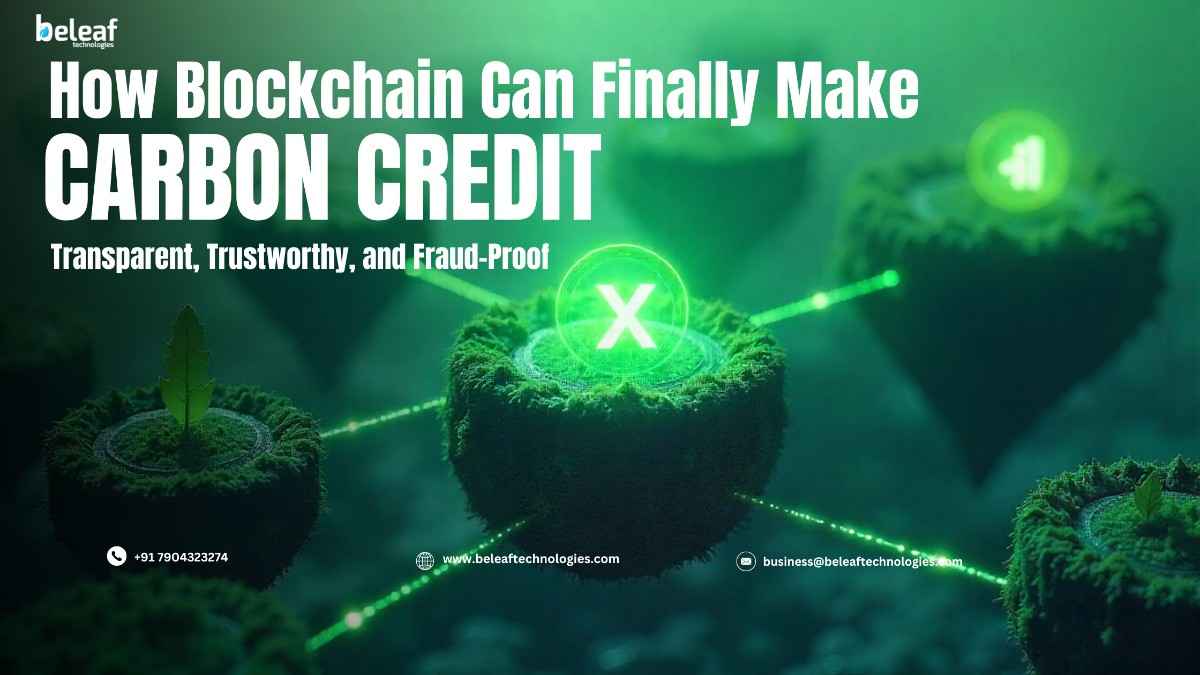 How Blockchain Can Finally Make Carbon Credits