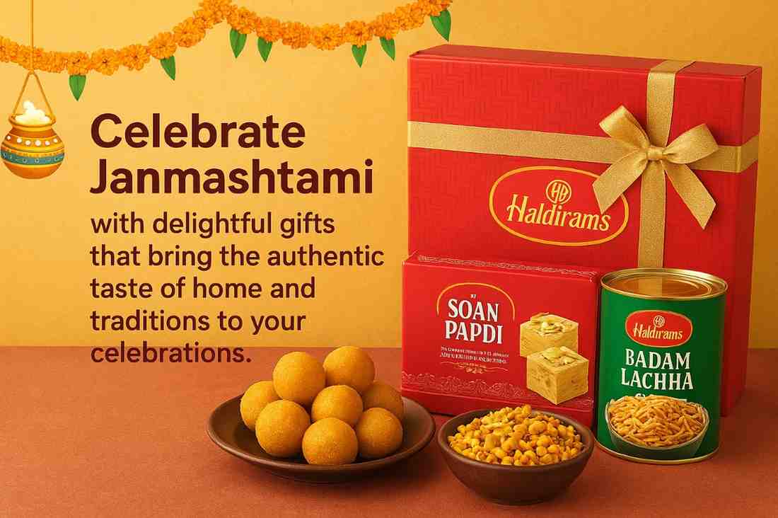Celebrate Janmashtami with Gifts That Taste Like Home