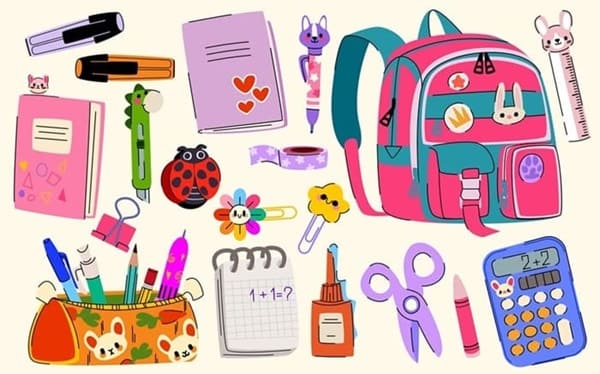 Kawaii Stationery Items: Make Thinking About School Fun