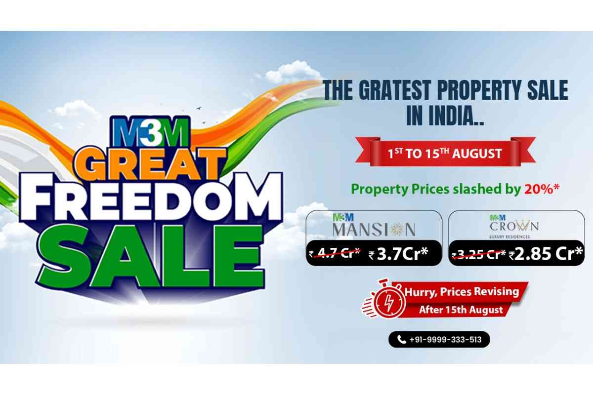 M3M Mansion Sale: Gurgaon’s Best Luxury Home Offer