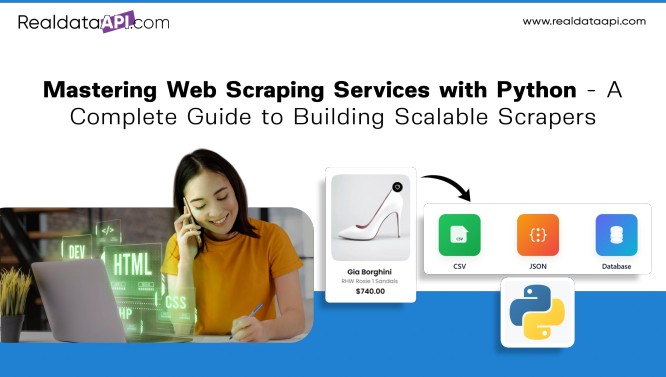 Mastering Web Scraping Services with Python