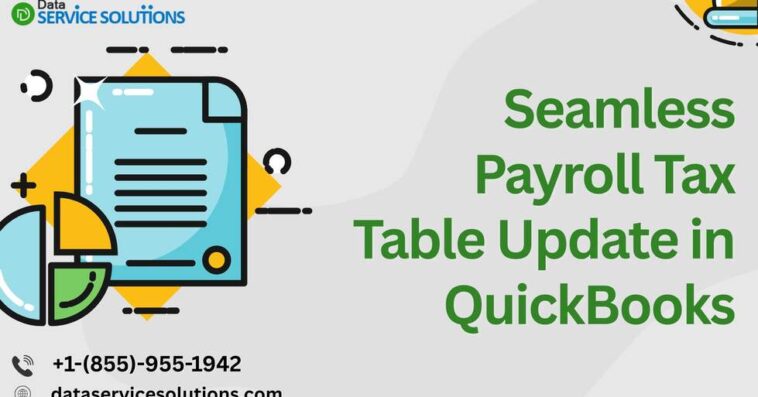 QuickBooks Payroll Tax Table Update 1
