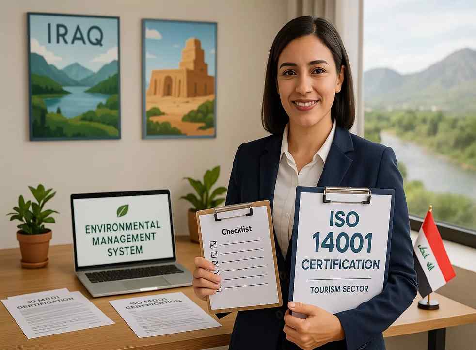 Steps for ISO 14001 certification in Iraq for tourism