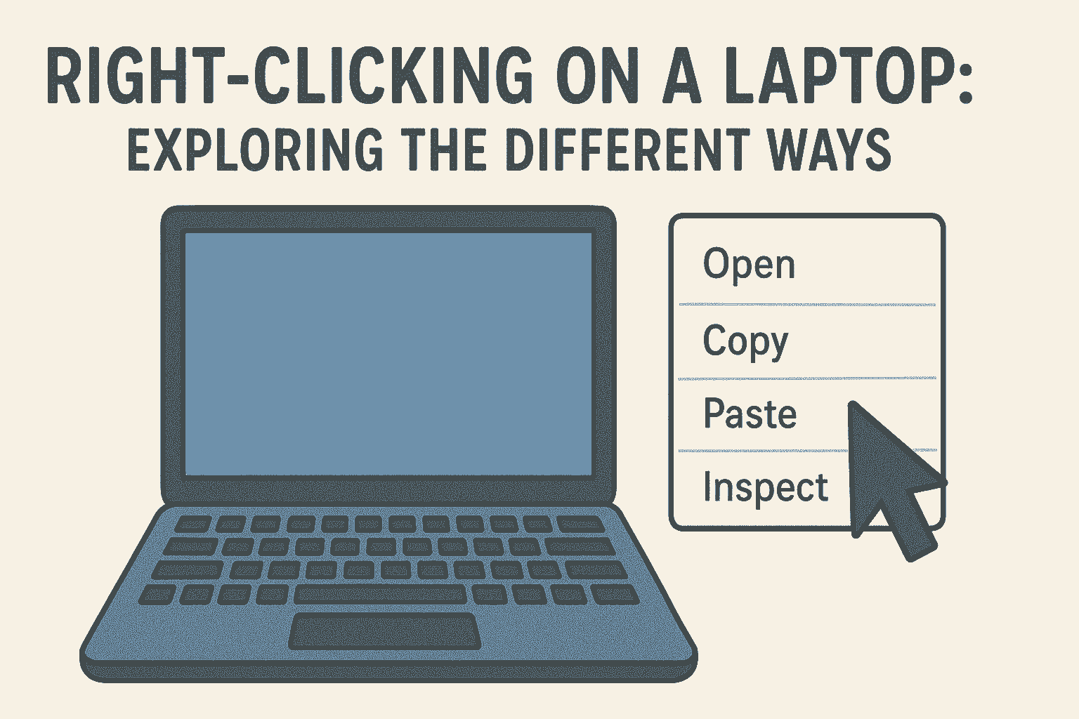 Right-Clicking On A Laptop: Explore The Different Ways