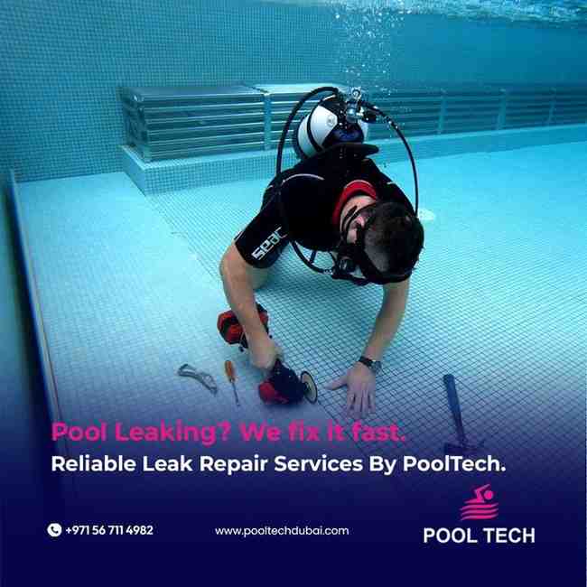 Quick & Reliable Swimming Pool Repair & Leak Repair in Dubai-PoolTech 1 SwimmingpoolrepairindubaiPoolTech